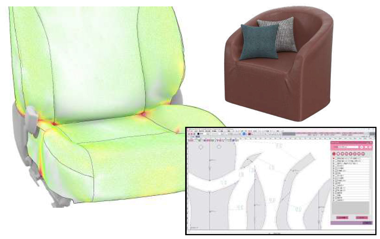 2DアパレルCAD「Alphamyu」＆3D着装シミュレーション「CLO 3D Enterprise」